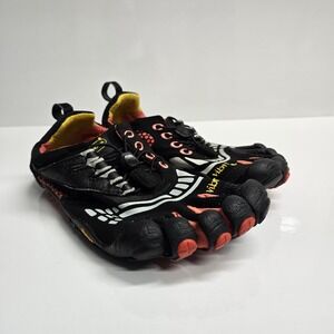 Vibram FiveFingers KMD Sport LS Womens 37 Black Orange Barefoot Gorpcore